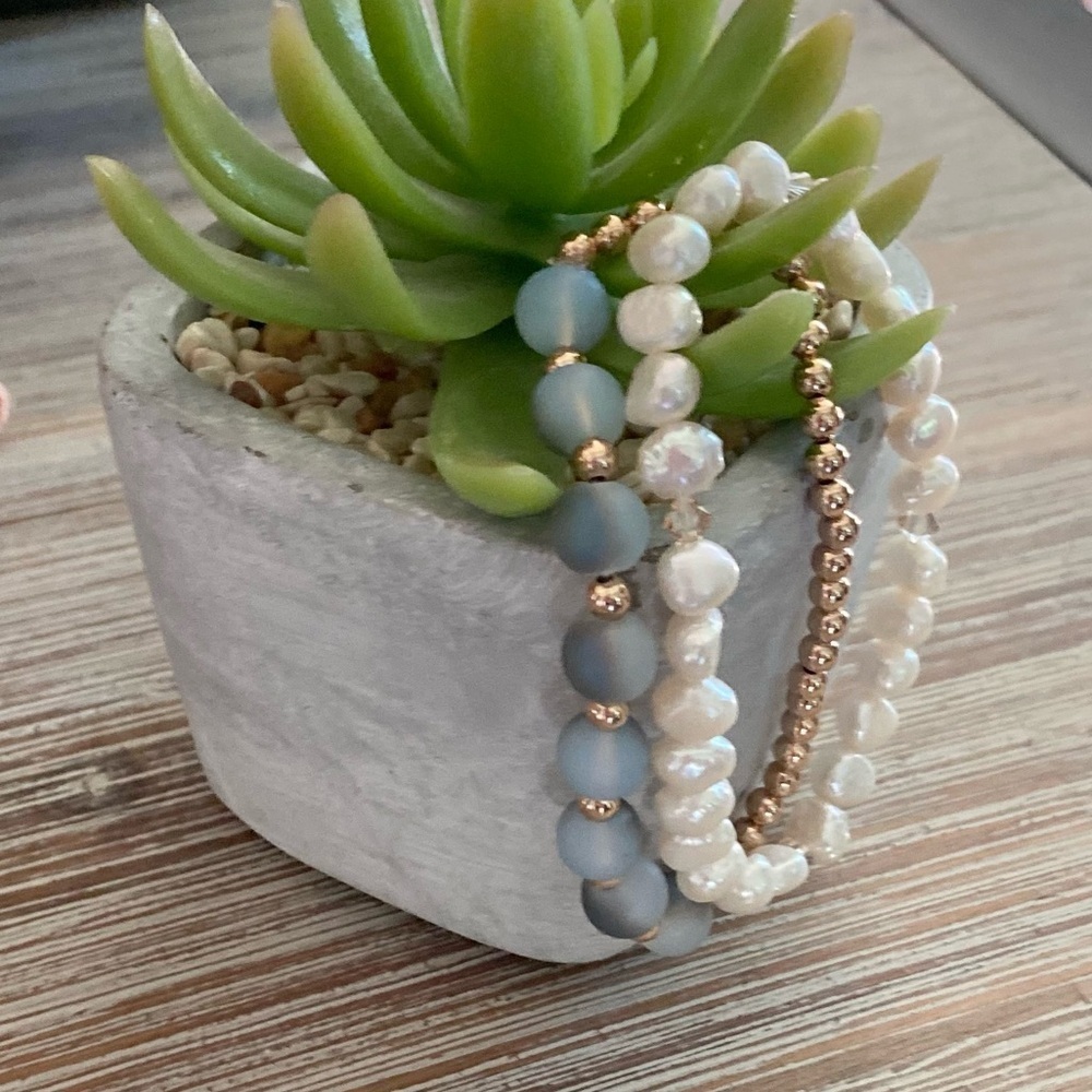 Golden Hour Glow Bracelet Set